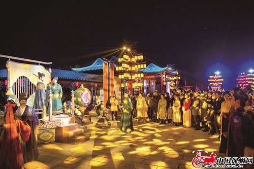 云龙湖大型实景演出”